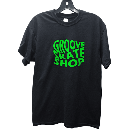 Shirt Groove Skate Shop Shirt Wavy Green The Groove Skate Shop The Groove Skate Shop
