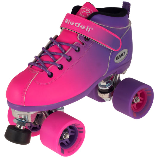 Roller Skates Riedell Dart Ombré Roller Skate Set - Purple / Pink Fade Riedell The Groove Skate Shop