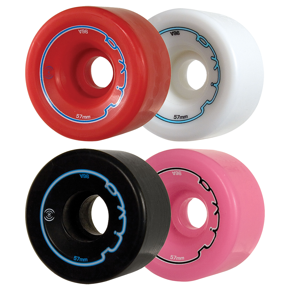 Roller Skate Wheels Sonar Riva Wheels 57mm 96A (4 pack) Sonar The Groove Skate Shop
