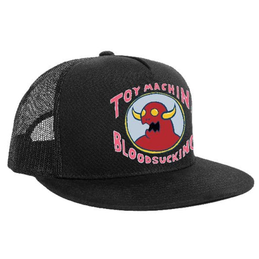 Hats Toy Machine Tally Ho Trucker Hat Black Toy Machine The Groove Skate Shop