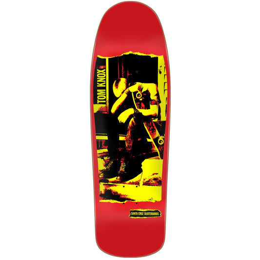 Skateboard Decks Knox Punk Reissue Santa Cruz Skateboard Deck 9.89in x 31.75in Santa Cruz The Groove Skate Shop