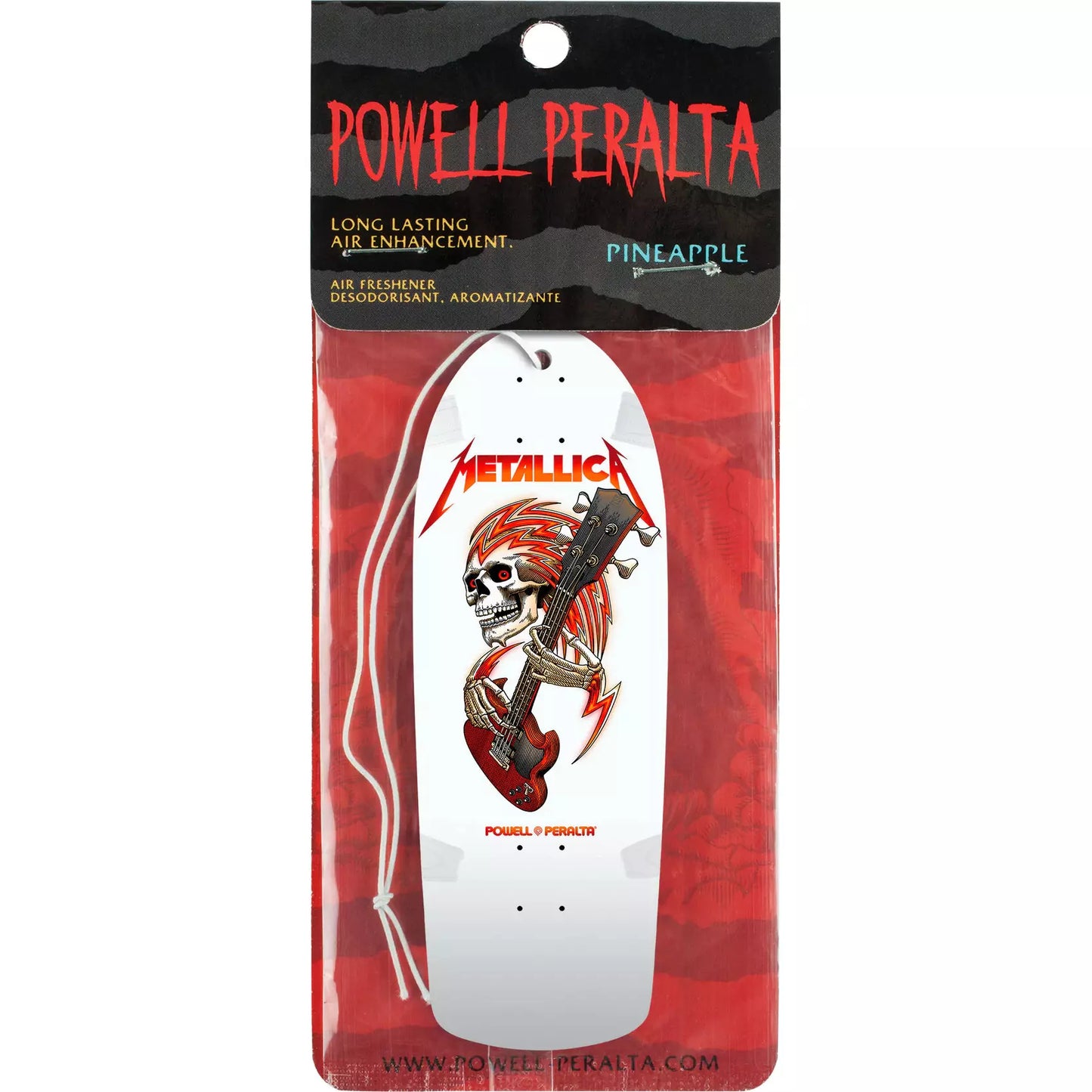 Air Freshener Powell Peralta X Metallica Collab Air Freshener- White Powell Peralta The Groove Skate Shop