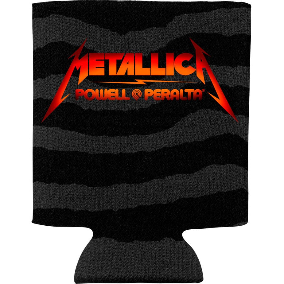 Barware Powell Peralta X Metallica Collab Koozie- Black Powell Peralta The Groove Skate Shop