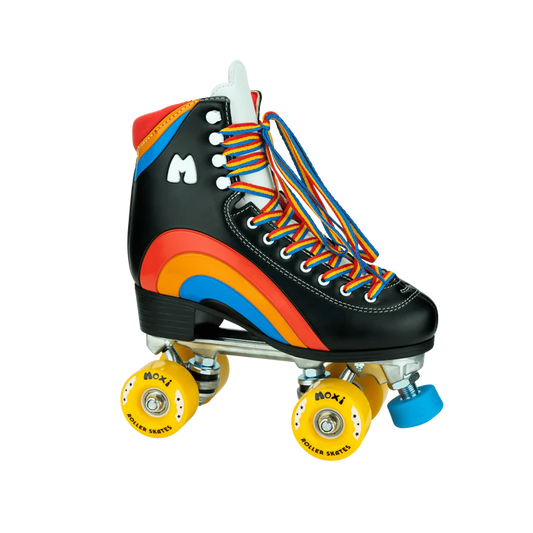 Roller Skates Moxi Rainbow Rider- Black Moxi The Groove Skate Shop