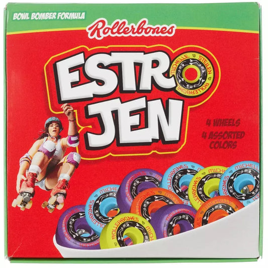 Roller Skate Wheels RollerBones Estro Jen Bowl Bombers (4 Pack) Rollerbones The Groove Skate Shop