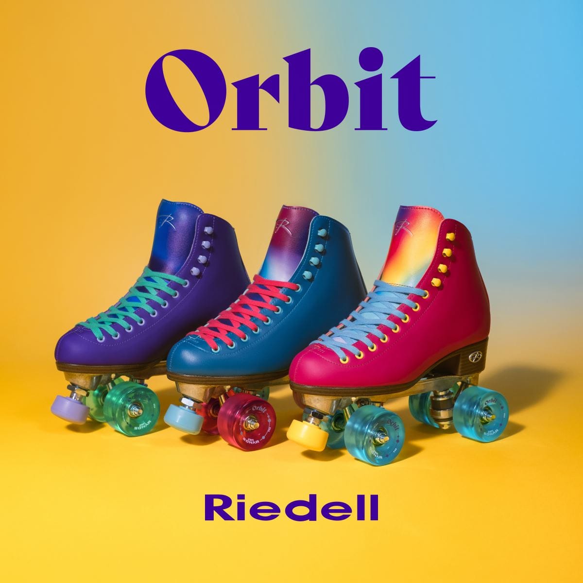 Roller Skates Riedell Orbit Roller Skate Set- Orchid Riedell The Groove Skate Shop